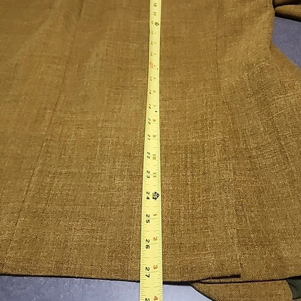 Men's Vintage 1960's The Gay Blade Heathered Moss Green Single Button Blazer - Picture 5 of 10